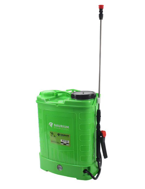 PULVERIZADORES 16LT BATERIA 12V VERDE 