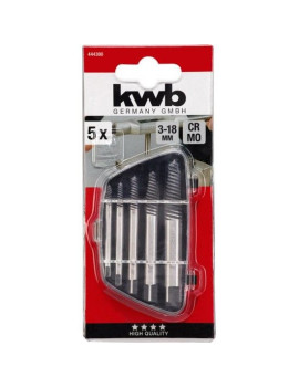 EXTRATORES PARAFUSOS 5PCS KWB 