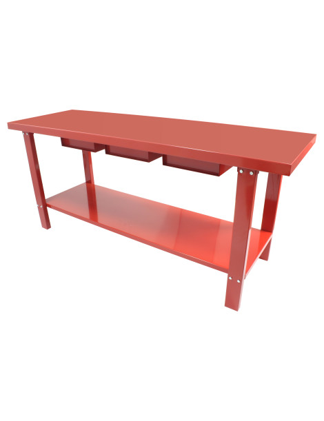 MESA TRABALHO OFICINA METAL MADER REF.65260