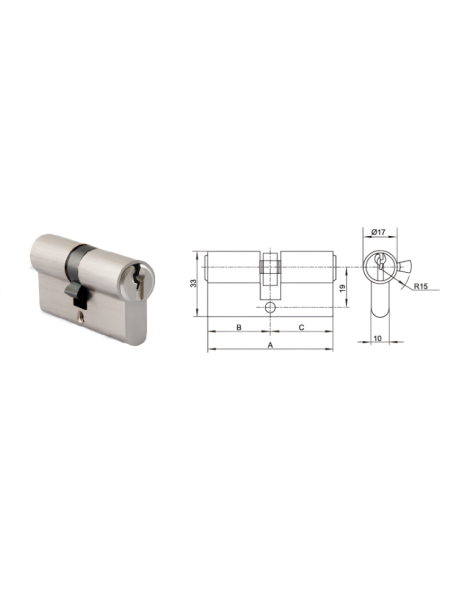 CILINDROS 30X40 NORMAL ANBO REF.2200 NIQ.