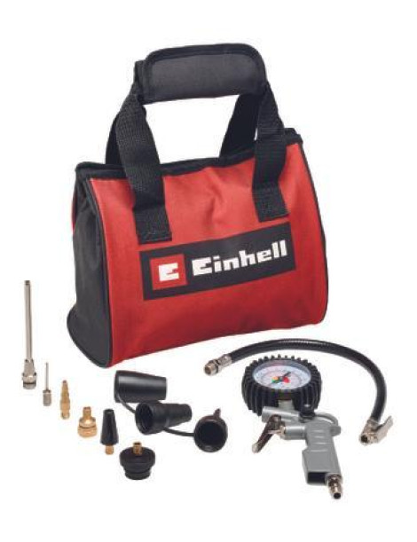 CONJUNTO DE 10 ACESSORIOS PARA COMPRESSOR EINHELL REF.4139694