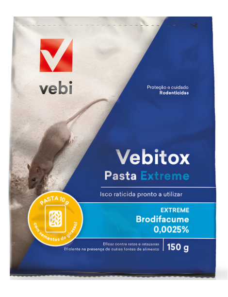 VEBITOX EXTREME PASTA AZUL 150GRS